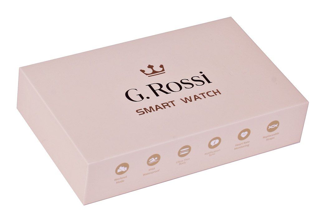 Damski SMARTWATCH G.Rossi SW014G-2 Różowe złoto - obrazek 3