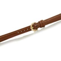 Pasek do zegarka – Skóra 12 mm – Jasny brąz