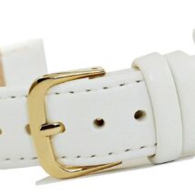 Pasek do zegarka CLASSIC – skóra 18 mm 4999-18XXL-3Z Biały