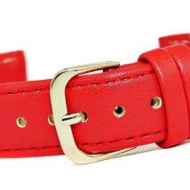 Pasek do zegarka CLASSIC – skóra 18 mm 4999-18XXL-4Z Czerwony