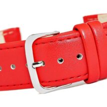Pasek do zegarka CLASSIC – skóra 22 mm 4999-22XXL-4S Czerwony