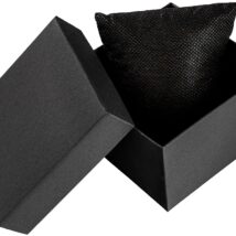 Pudełko na zegarek gładkie – Czarne