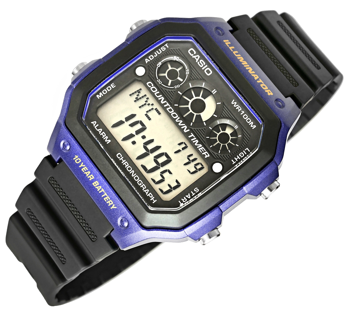 Zegarek Męski CASIO AE-1300WH-2AVDF - obrazek 3