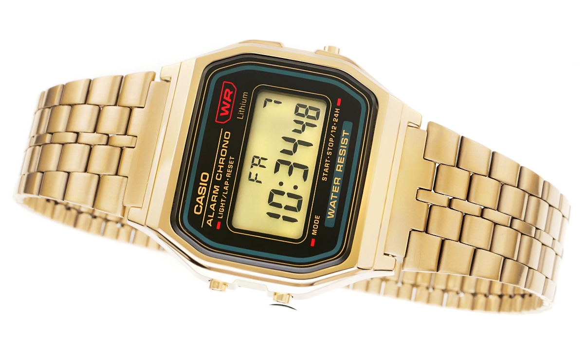 Zegarek CASIO A159WGEA-1EF Unisex - obrazek 3