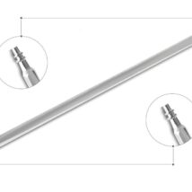 Teleskop stalowy do paska lub bransolety 13 mm TCDF13