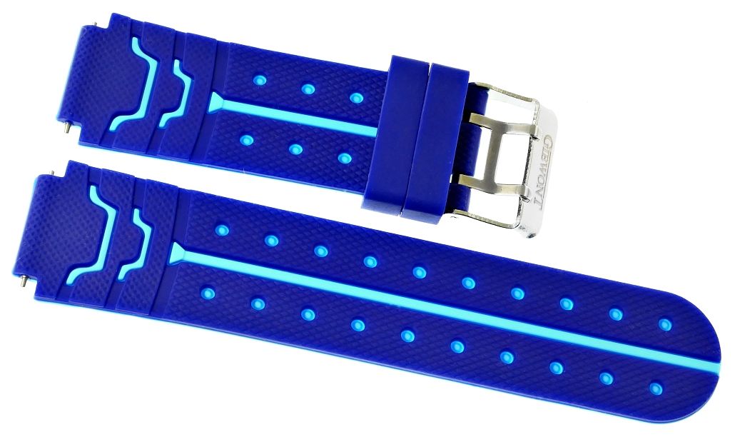 Pasek Dziecięcy do Smartwatch GIEWONT GW510 GWP510-2 SILIKON BLUE - obrazek 3