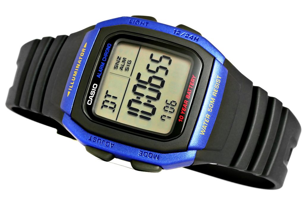 Zegarek Męski CASIO W-96H-2AVDF + BOX - obrazek 3