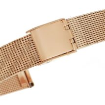 Bransoleta Siatka Różowe Złoto 12 mm 301RG12