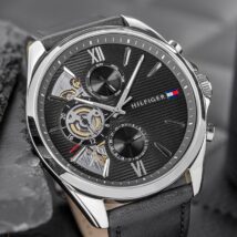 Zegarek Męski Tommy Hilfiger Baker Open Heart 1710644 + BOX