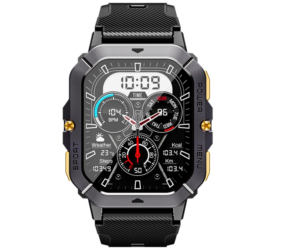 Smartwatch Męski Rubicon RNCF23-1 BLACK