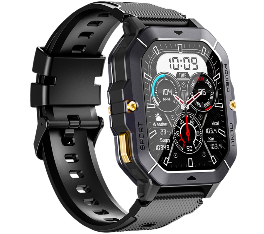 Smartwatch Męski Rubicon RNCF23-1 BLACK - obrazek 3