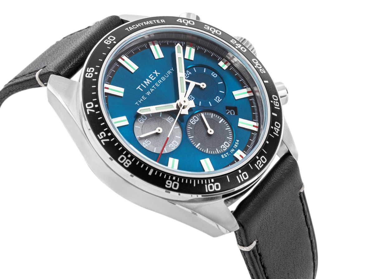 Zegarek Męski TIMEX Waterbury Traditional Chronograph TW2Y18600 + BOX - obrazek 3