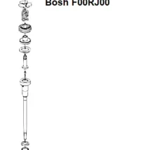 Bosh podkładka regulacyjna F00RJ00