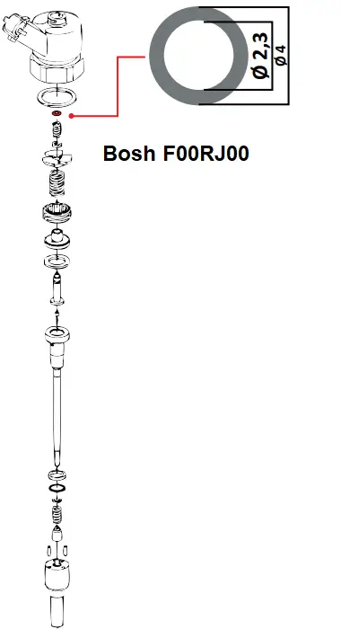Bosh podkładka regulacyjna F00RJ00