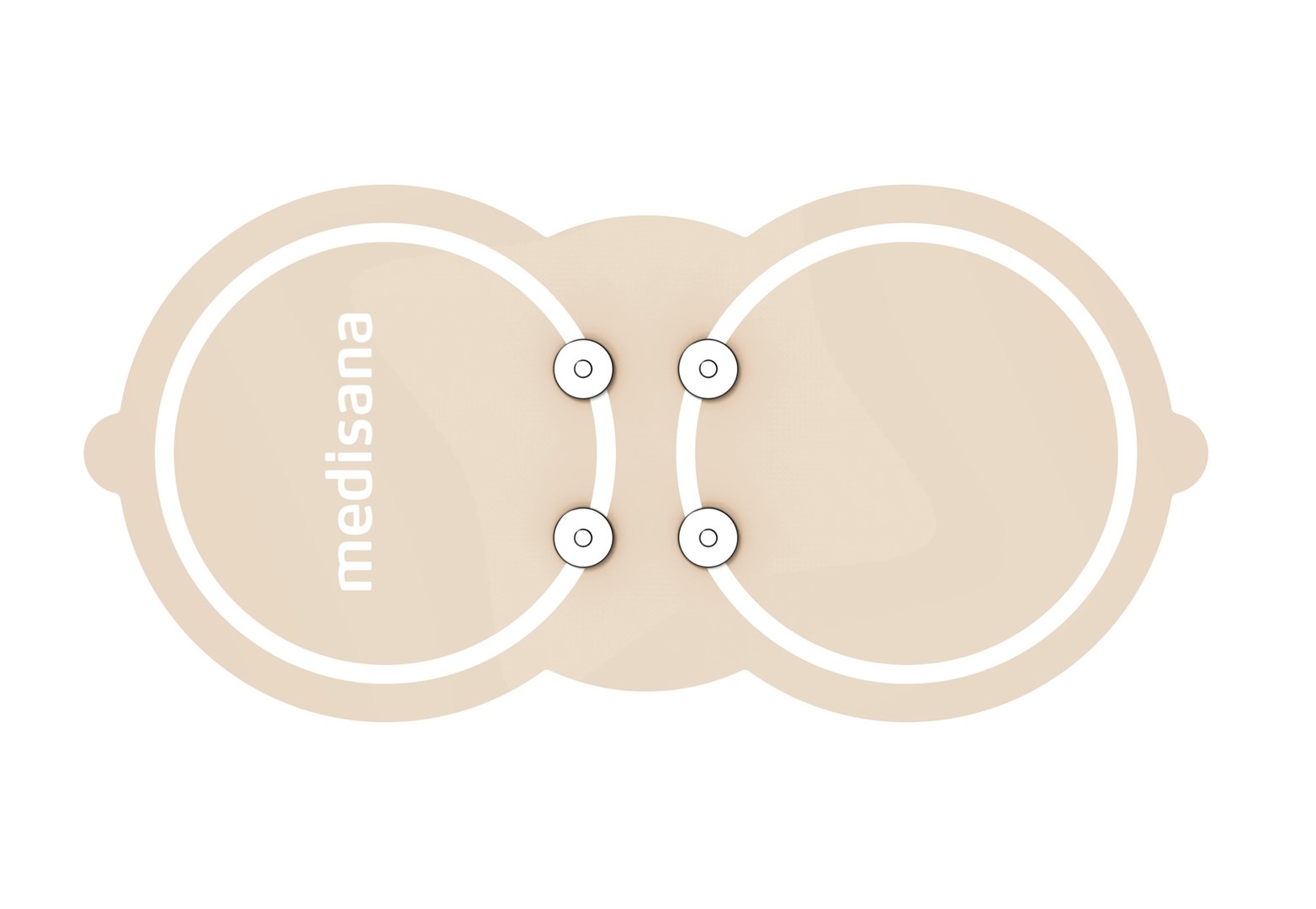 Pady/elektrody do Medisana TT 250 (2 szt., duże) - obrazek 3