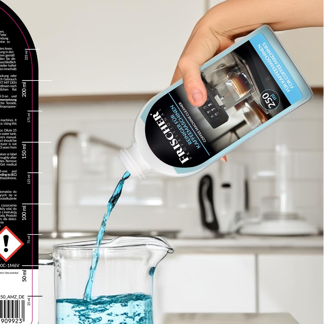 Środek do czyszczenia ekspresów Frischer 0,25l - obrazek 4