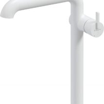 Bateria umywalkowa wysoka z prostokątną wylewką