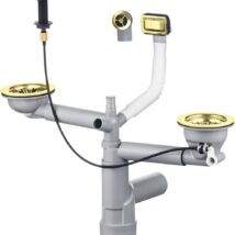 Syfon do zlewozmywaka granitowego 1.5- i 2-komorowego – Space-Saver ZXY Z912 5907650812890