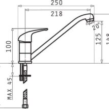 Bateria kuchenna PYRAMIS ASALIA 090922438 karbon