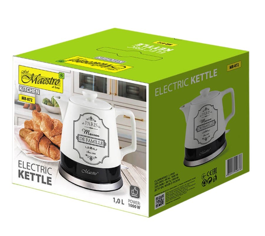 Czajnik elektryczny ceramiczny MAESTRO MR-072 - obrazek 3