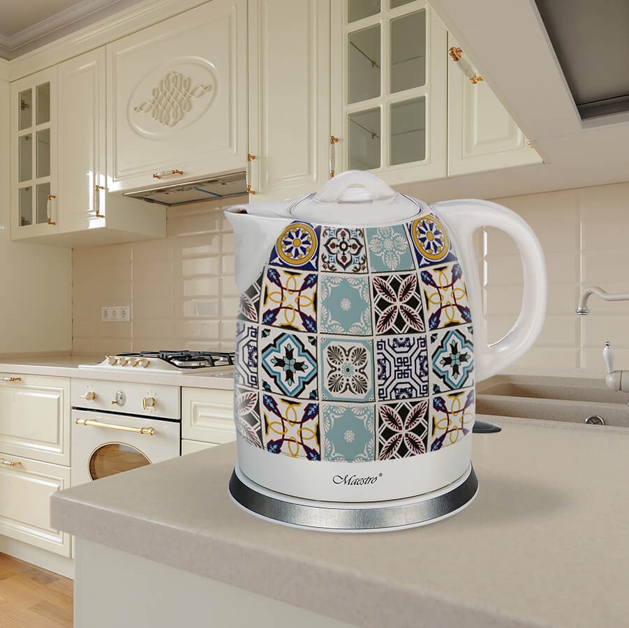 Ceramiczny czajnik elektryczny MR-066-PORTO MAESTRO - obrazek 3