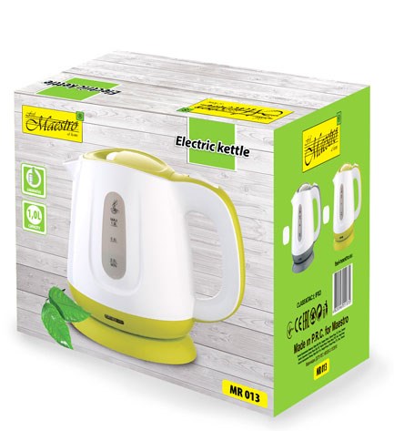 Czajnik elektryczny MAESTRO MR-013 biało-zielony - obrazek 6