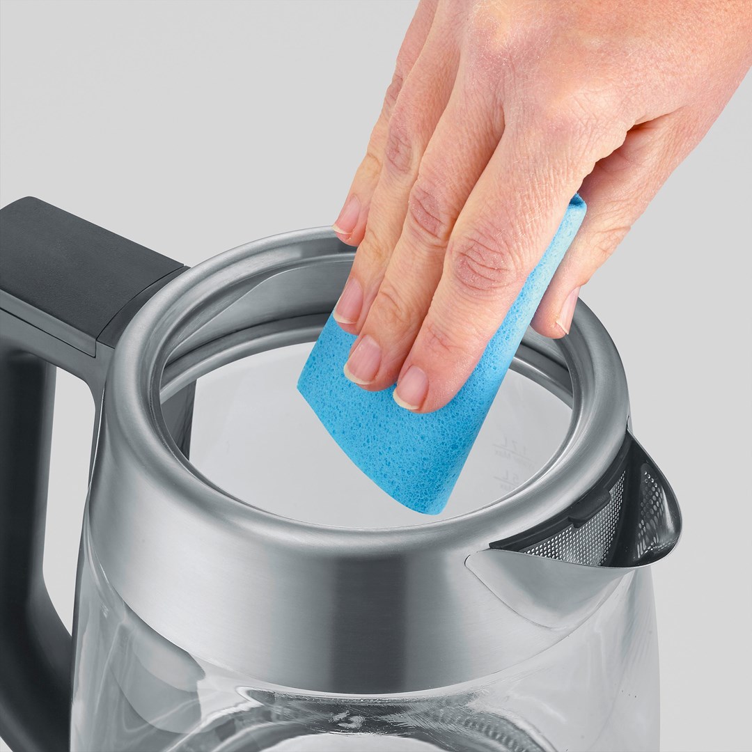 SEVERIN CZAJNIK ELEKTR. SZKŁO-STAL, REGULACJA TEMP. W PODST. AUTO. PROGRAMY, SITKO DO HERBATY, 1,7 L, MOC 3000W WK3480 - obrazek 7