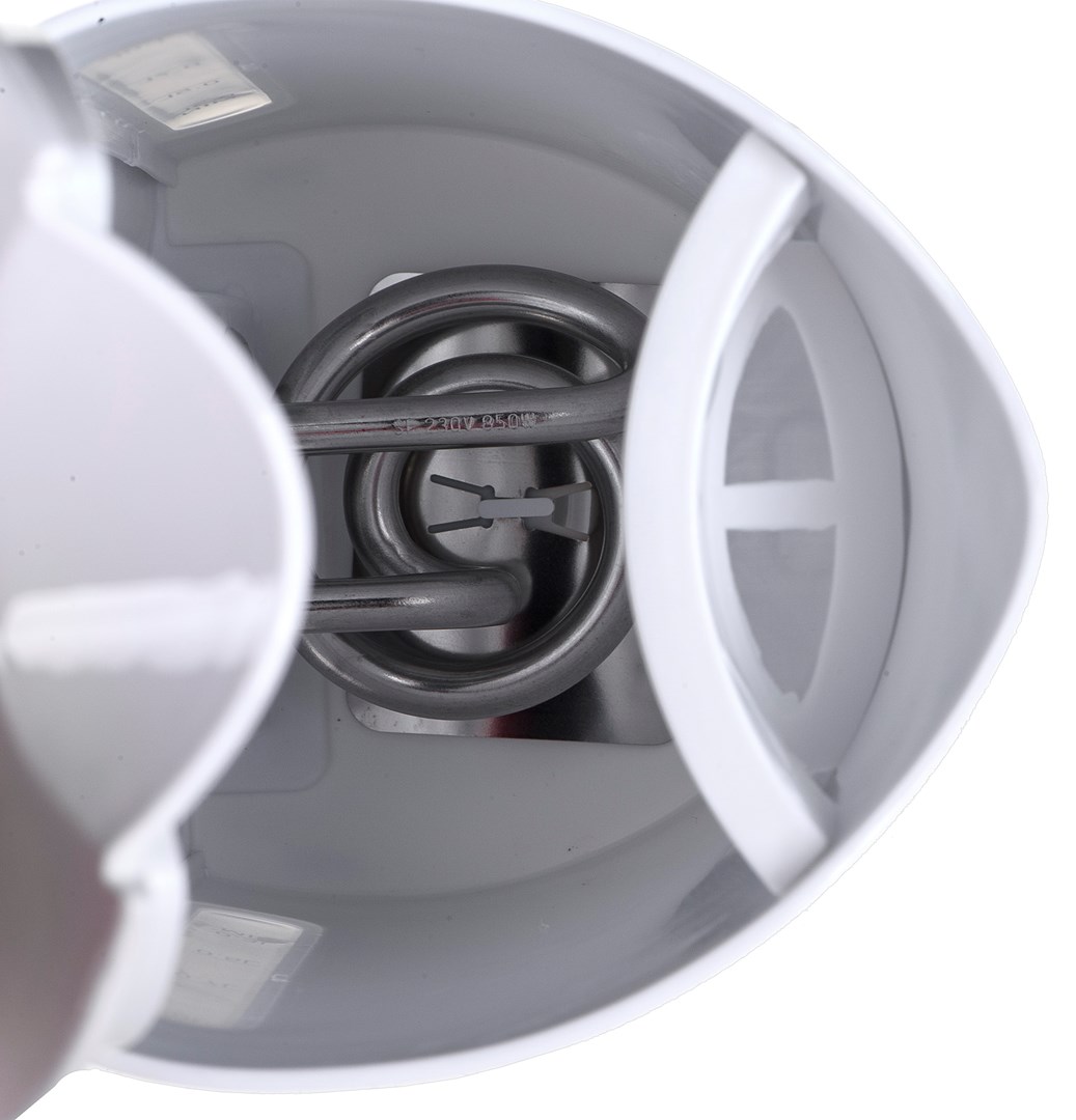Czajnik elektryczny Clatronic WK 3462 (900W 1l; kolor biały) - obrazek 6