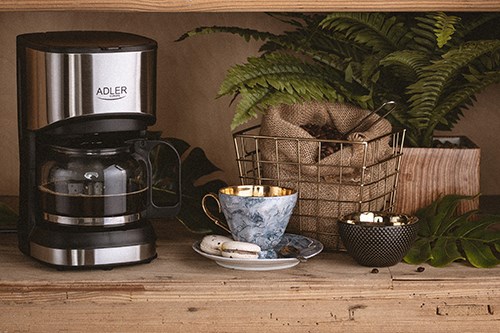 Ekspres przelewowy Adler AD 4407 (550W; kolor czarny) - obrazek 8