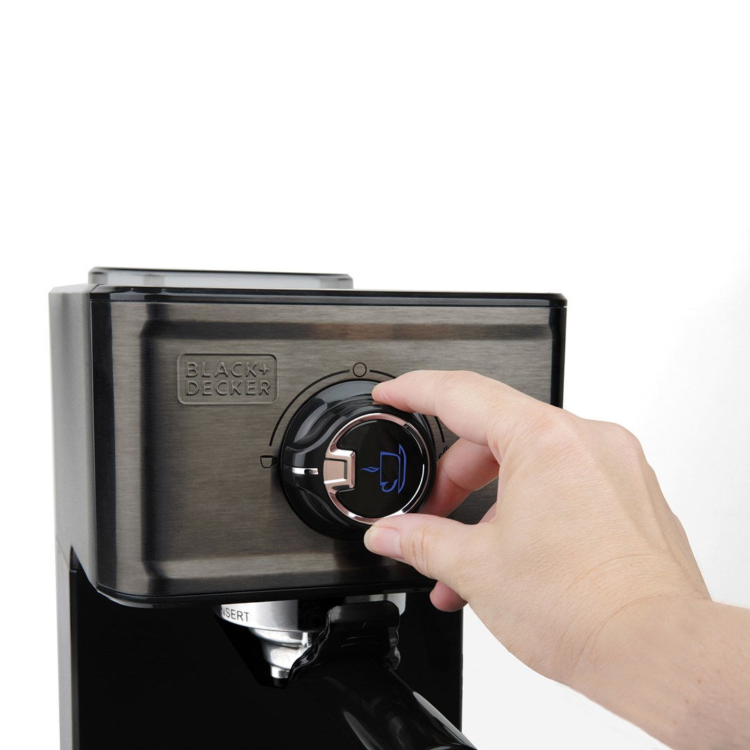 Ekspres ciśnieniowy kolbowy Black+Decker BXCO1200E (1200W) - obrazek 9