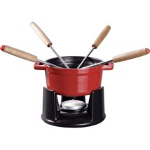 Mini zestaw do fondue Staub – 10 cm, Czerwony