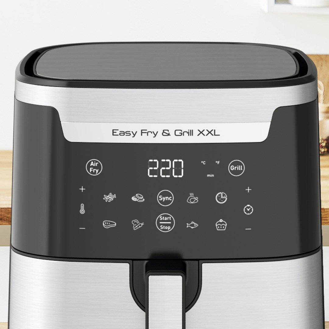 Frytownica beztłuszczowa TEFAL EY801D15 - obrazek 3