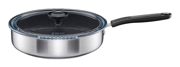 Patelnia 26cm z powłoką ceramiczną z pokrywką Functional Form