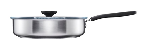 Patelnia 26cm z powłoką ceramiczną z pokrywką Functional Form - obrazek 3