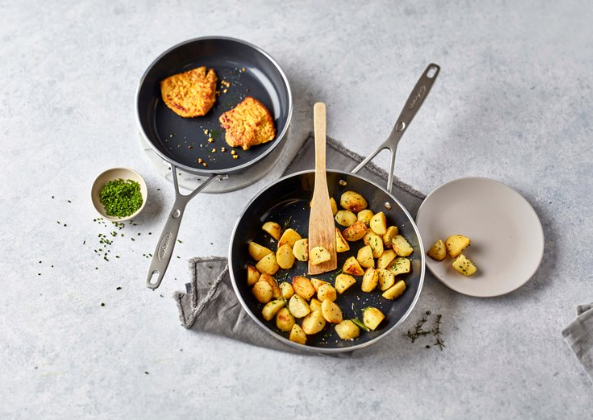 Patelnia nieprzywierająca DEMEYERE ALU INDUSTRY 3 40851-449-0 - 30 CM - obrazek 6