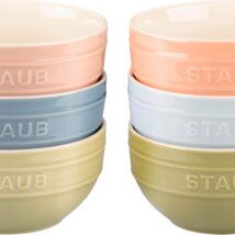 STAUB SERVING Zestaw 6 misek 14 cm, wielokolorowe