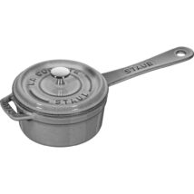 Mini rondel żeliwny Staub – 250 ml, Grafitowy