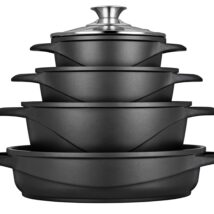 Komplet garnków 10 elementowy Smile MGK-17