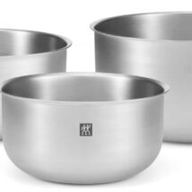 ZWILLING PREP Zestaw 3 misek stalowych – Srebrny 1283175