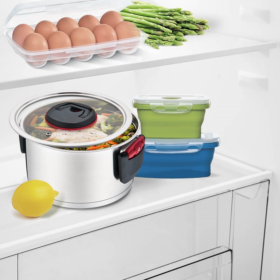 Garnek ze skład.uszami+pokrywka MR-3530-22 4,2L - obrazek 7