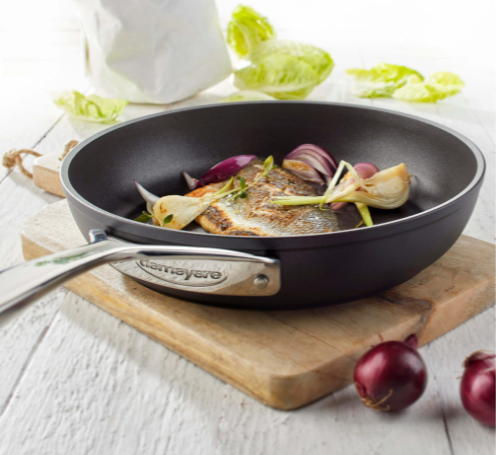 Głęboka patelnia tytanowa DEMEYERE Alu Pro 5 40851-047-0 - 24 cm - obrazek 4