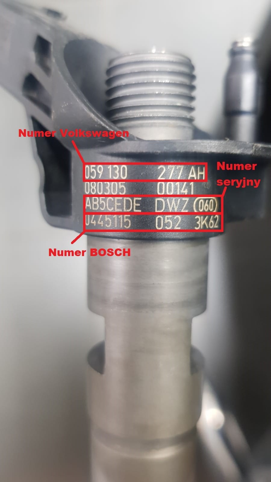 Wtryskiwacz AUDI A6 3.0 TDI 0445115052 - obrazek 3