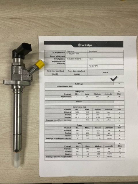 WTRYSKIWACZ 2.0 D 9657144580 136KM/140KM 2007-2016 - obrazek 3