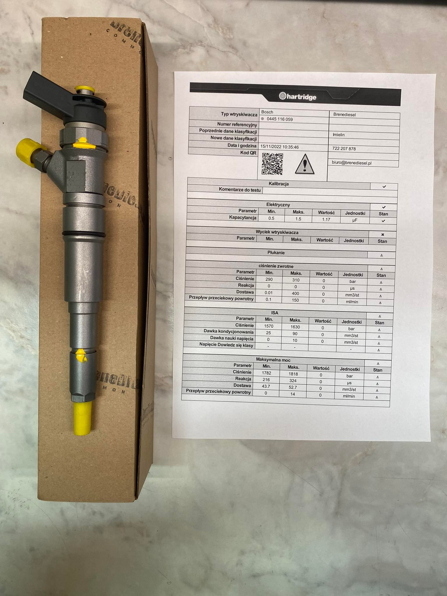 Wtryskiwacz BMW X5 Series 3.0d - 0445110131 - obrazek 5