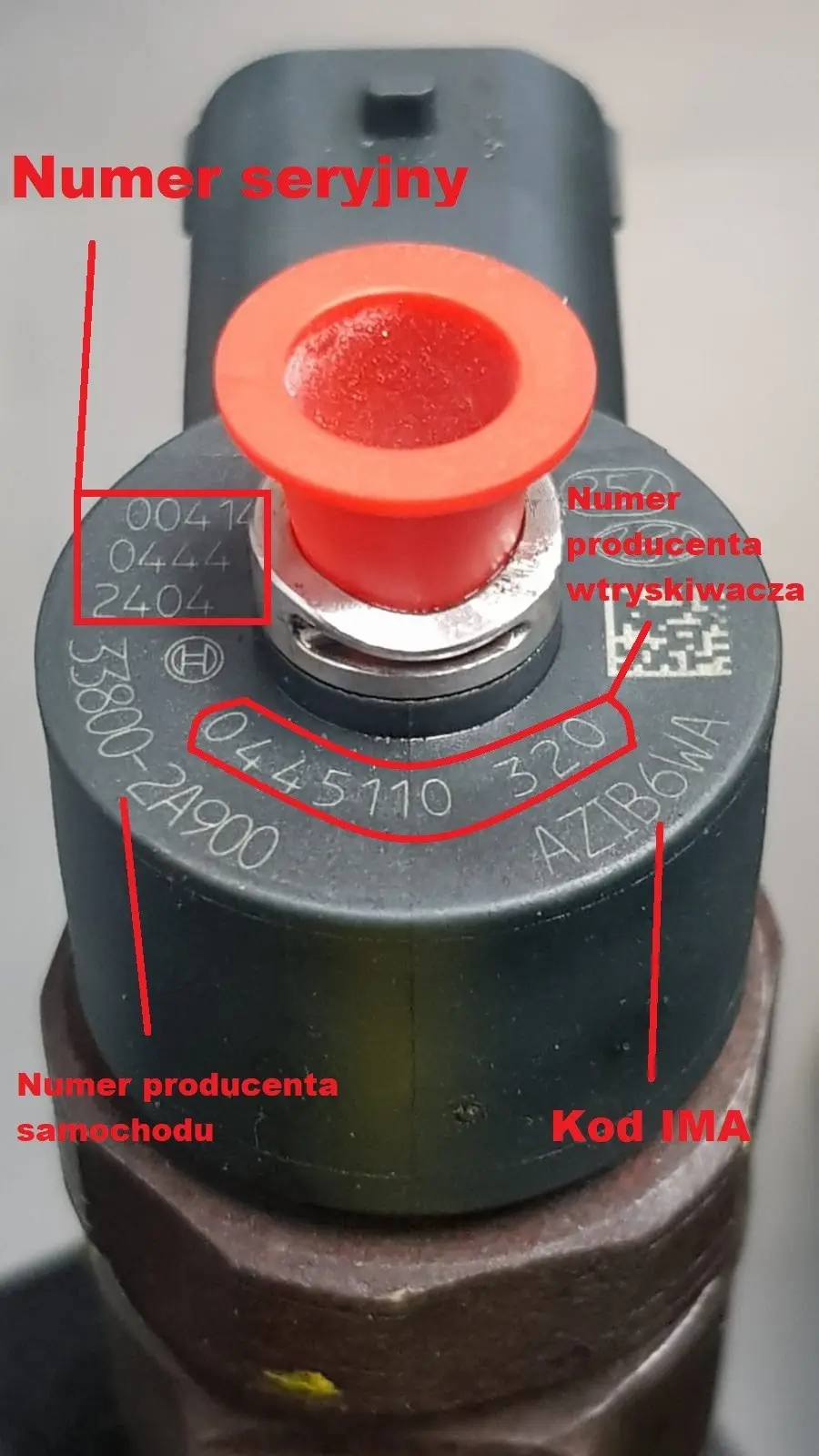 WTRYSKIWACZ VW CREFTER 2.0 TDI 0445110551 - obrazek 4