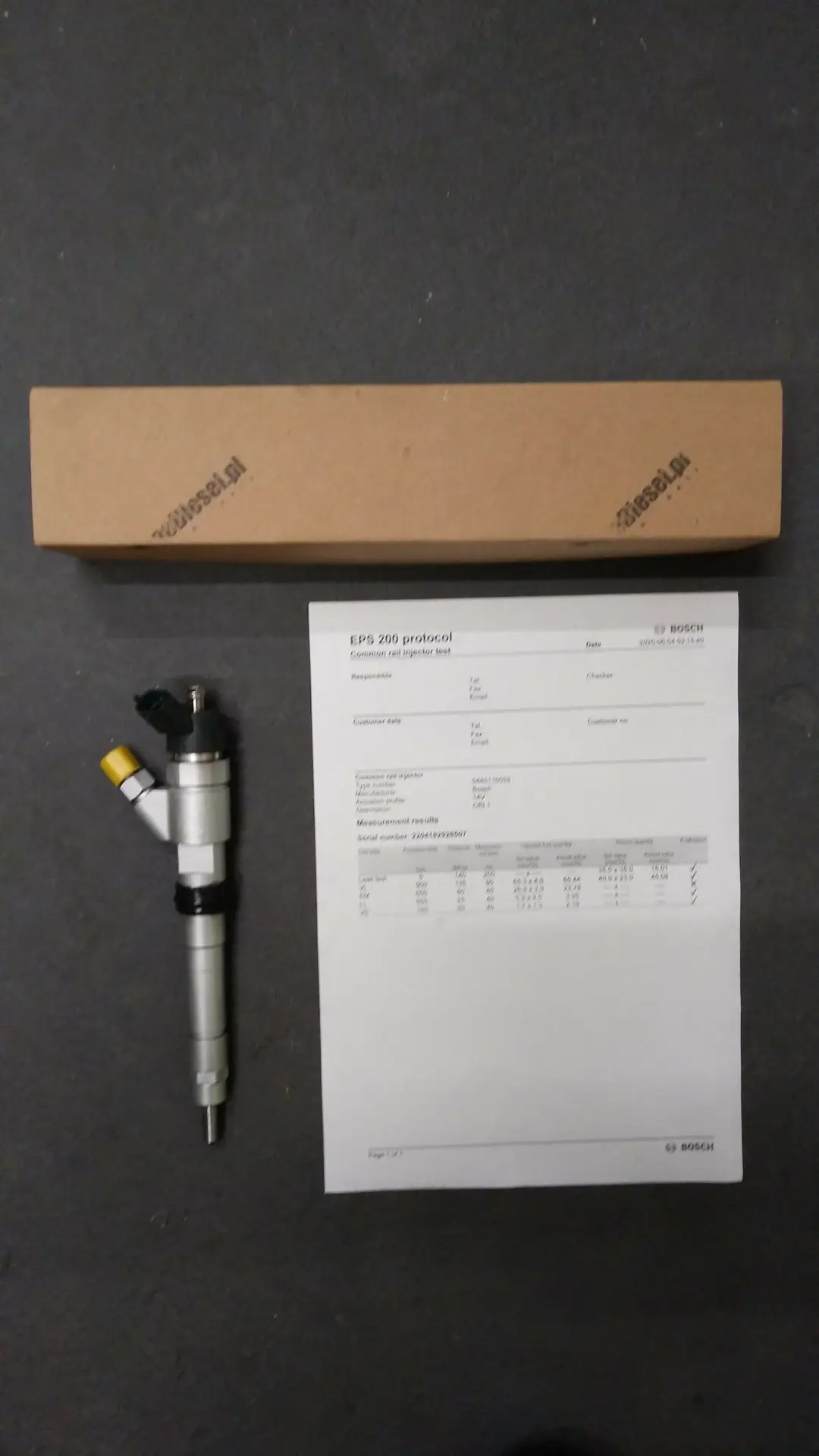 Wtryskiwacz Fiat Ducato 11 2.3 JTD/EGR - 0445120011