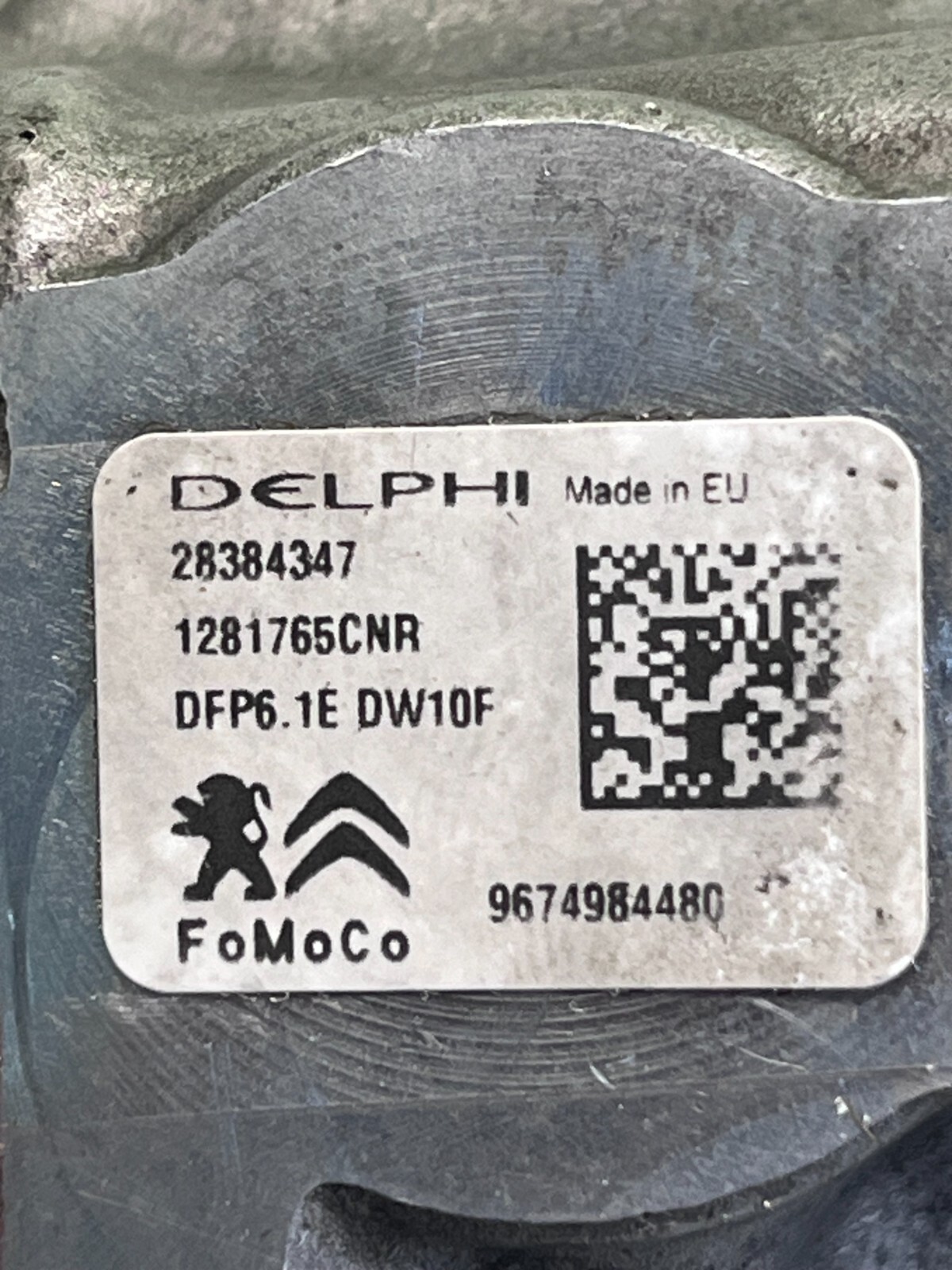 Hochdruckpumpe 28384347 / 967498448 Citroen Peugeot Ford 2.0 TDCI HDI TDCi - obrazek 3