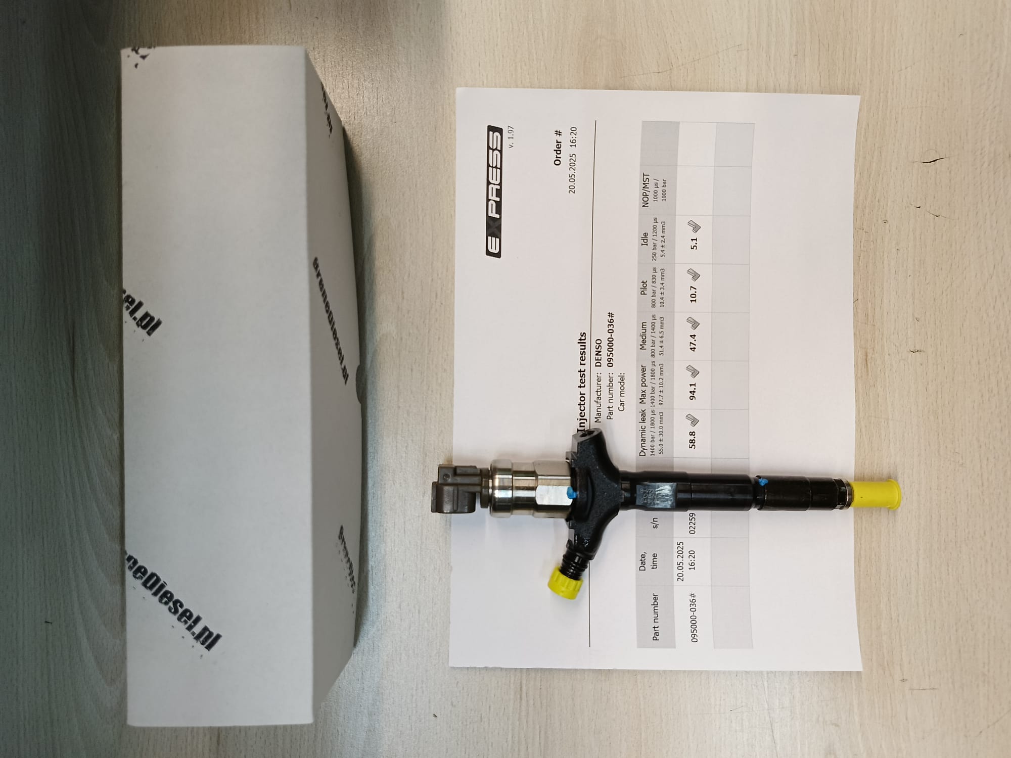 Wtryskiwacz Denso 8-97239161-7