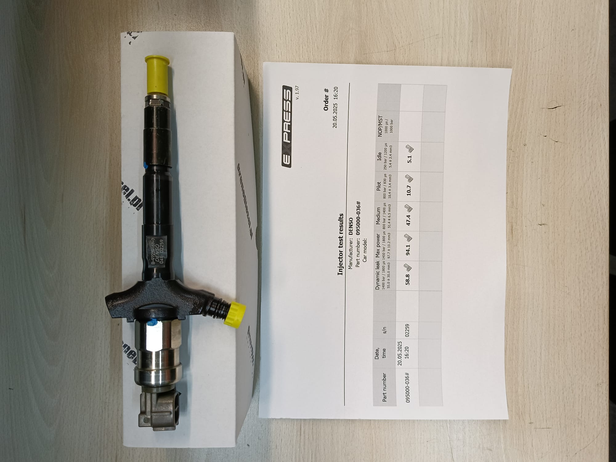 Wtryskiwacz Denso 8-97239161-7 - obrazek 3