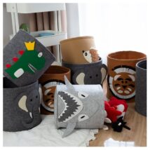 Pojemnik na zabawki kosz, worek na pranie FILCOWY 35×35 cm OR83WZ4